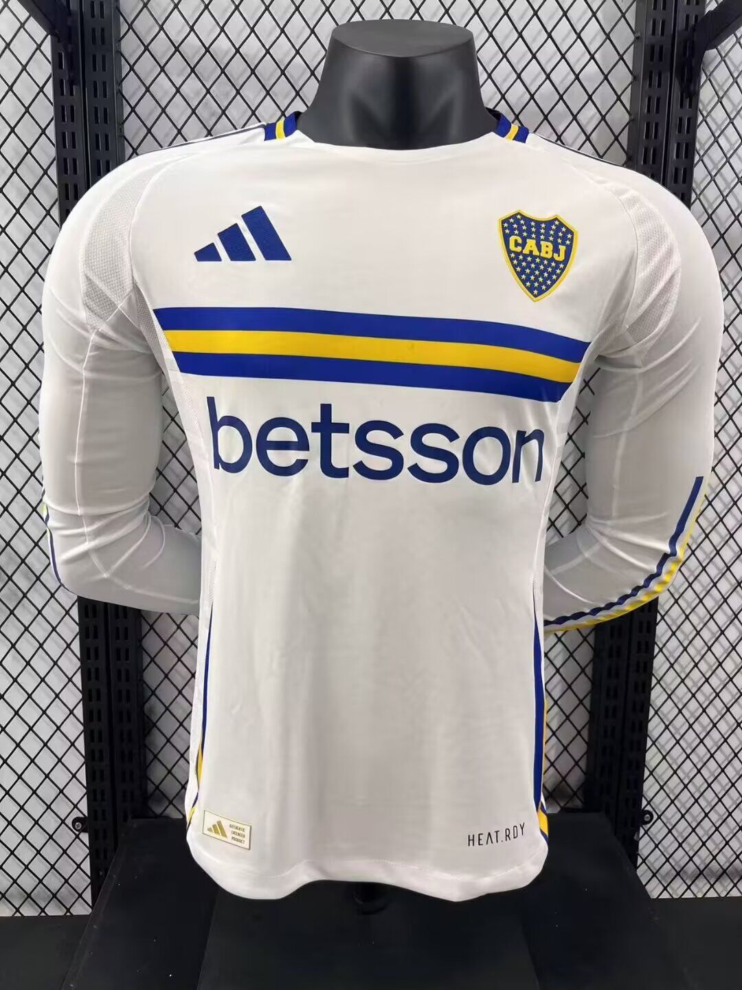 AAA Quality Boca Juniors 24/25 Away White Long Jersey(Player)